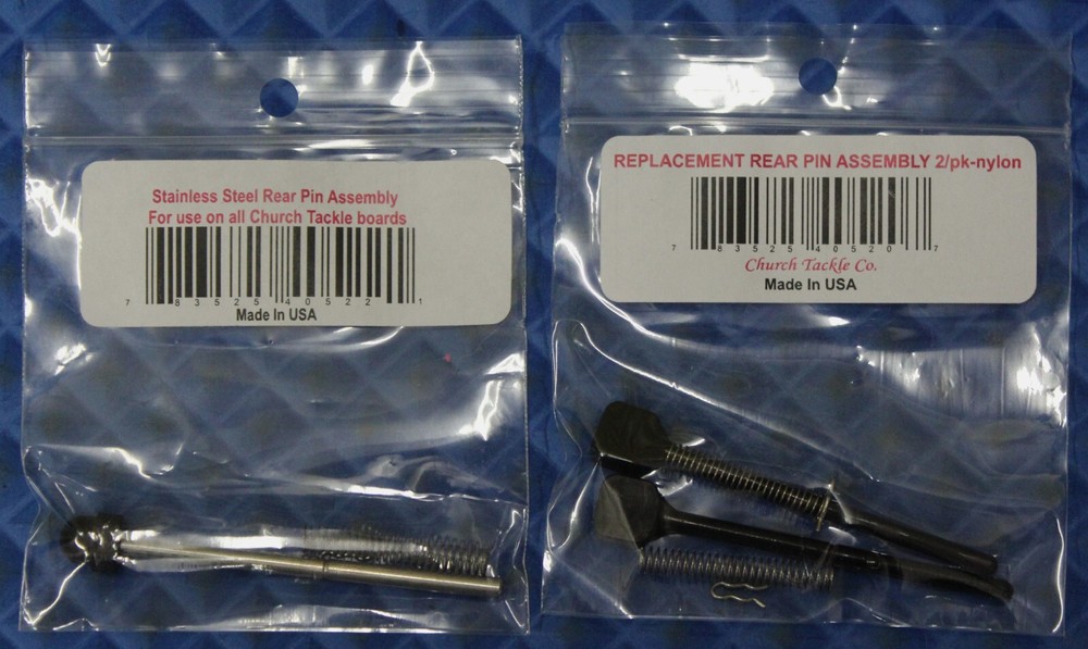 Church Tackle Replacement Rear Pin Assembly CHOOSE YOUR MODEL!