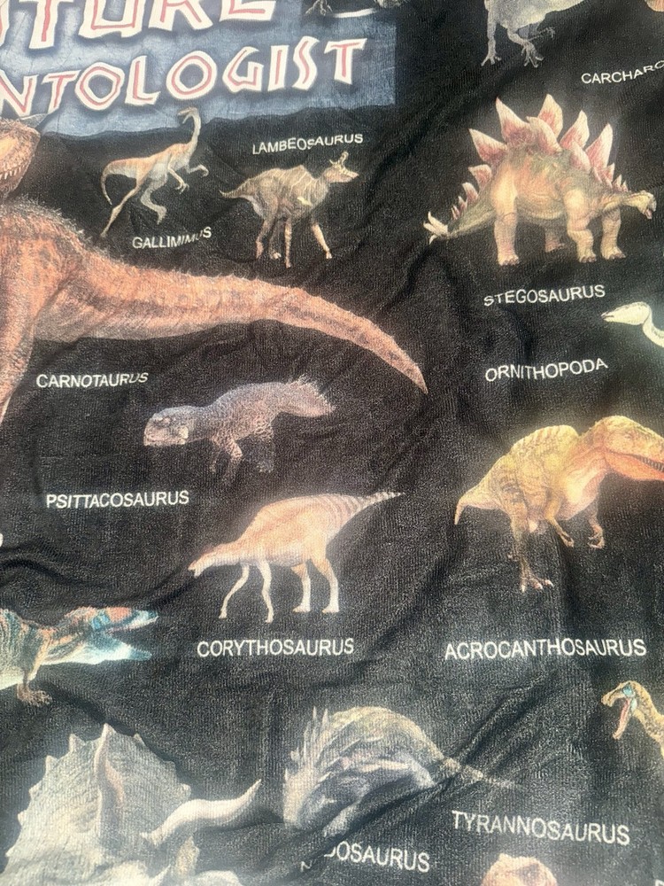 Future Paleontologist Plush Blanket