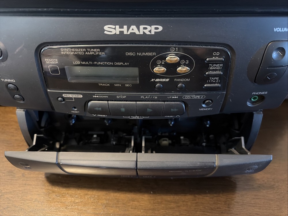 Sharp CD-C444 Stereo (tested) No Remote