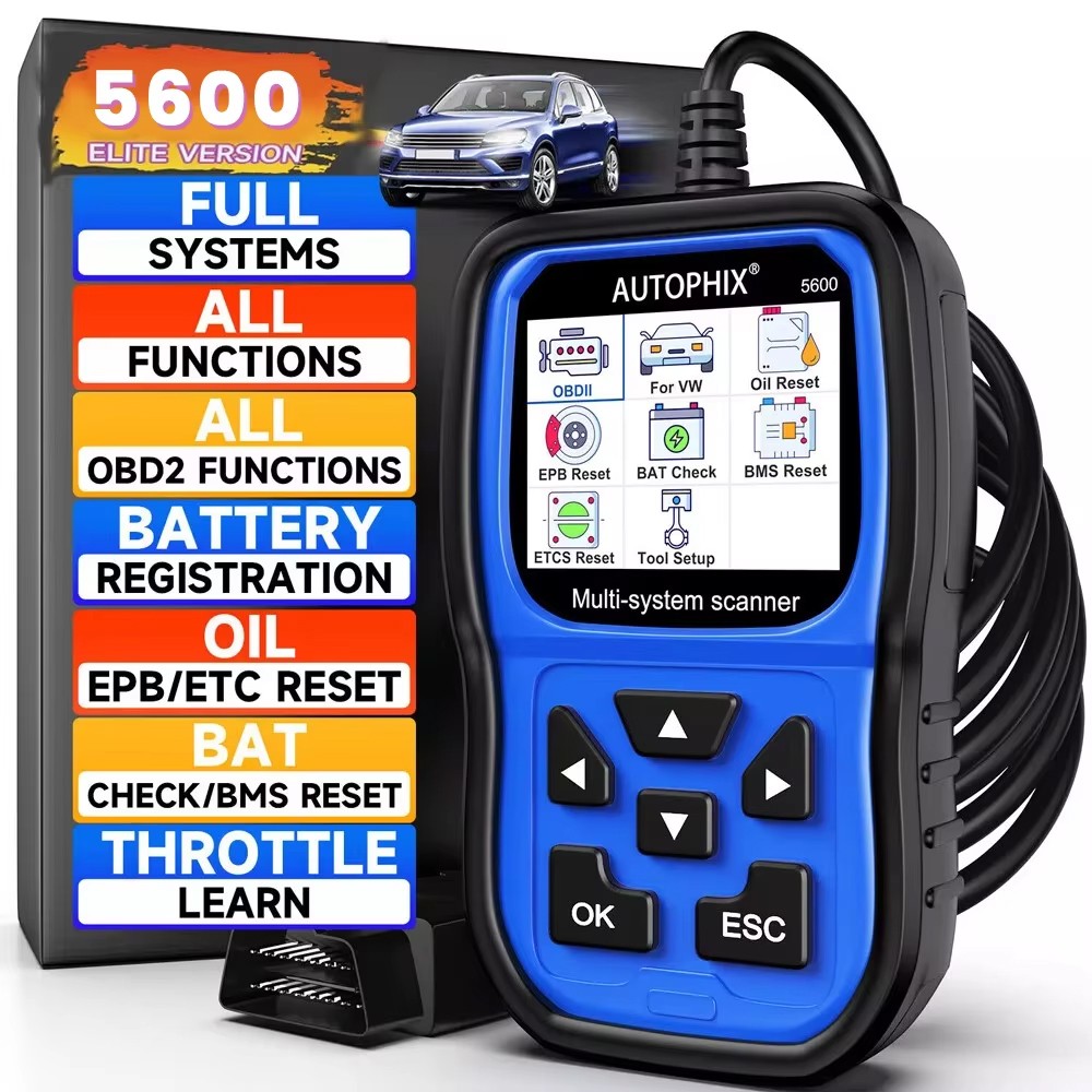 AUTOPHIX 5600 Full System Diagnostic Scan Tool OBD2 Scanner Code Reader for VW
