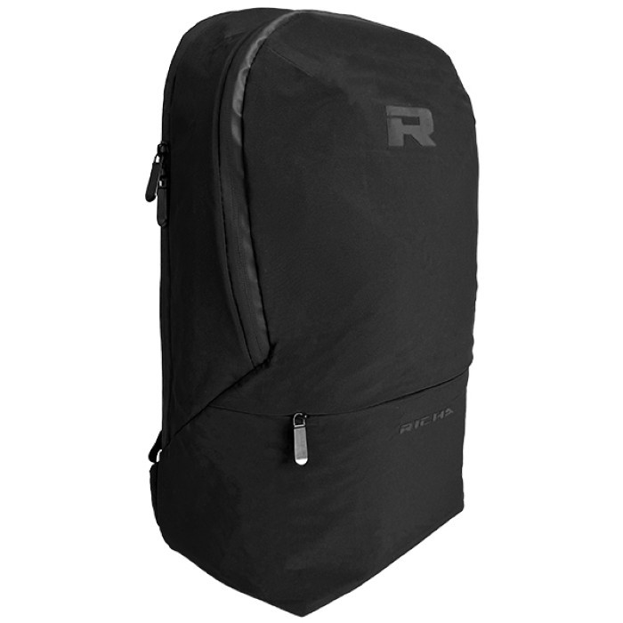 RICHA MATTE BLACK 19L RUCKSACK BACKPACK MOTORCYCLE LUGGAGE