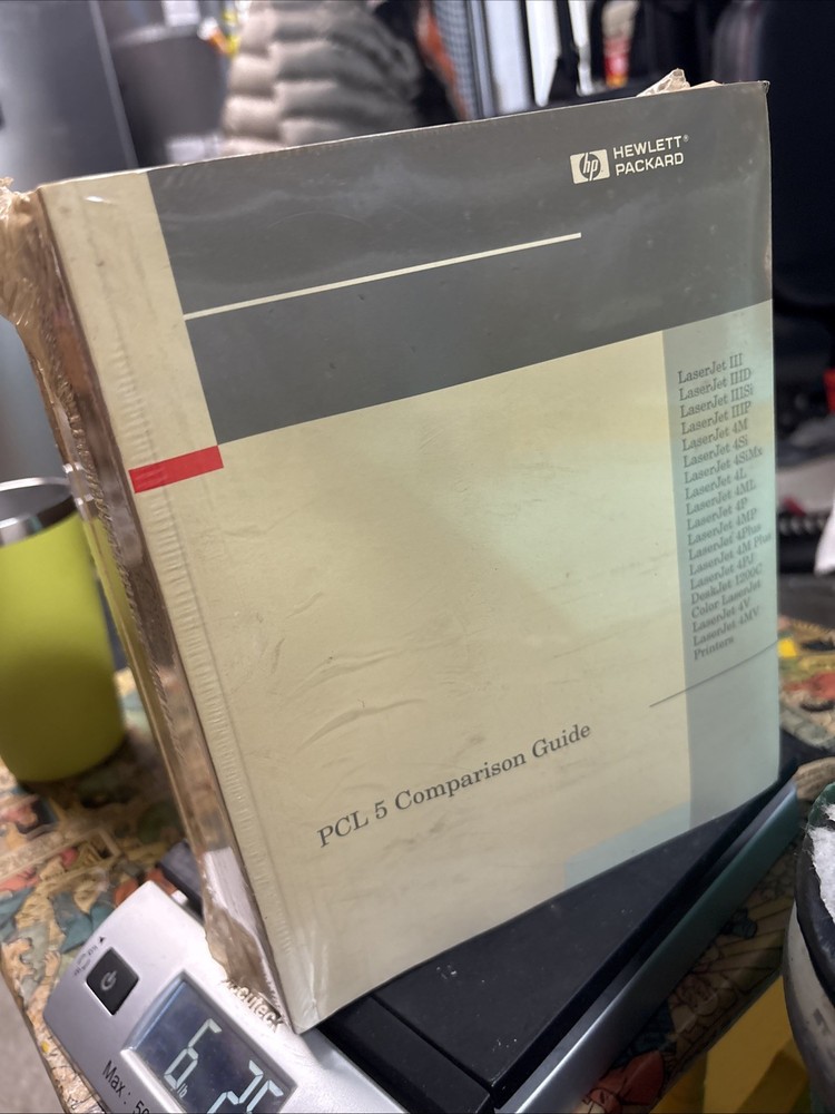 HP PCL 5 Printer Language Technical Reference Manual