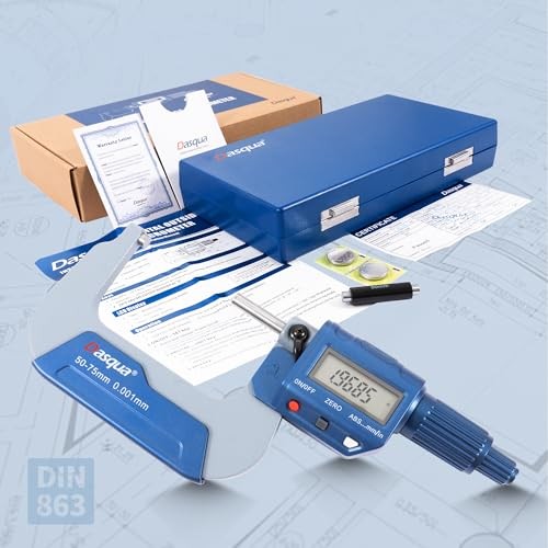 Precision Professional 2-3'' Outside Micrometer with Carbide Tip 2-3" Digital