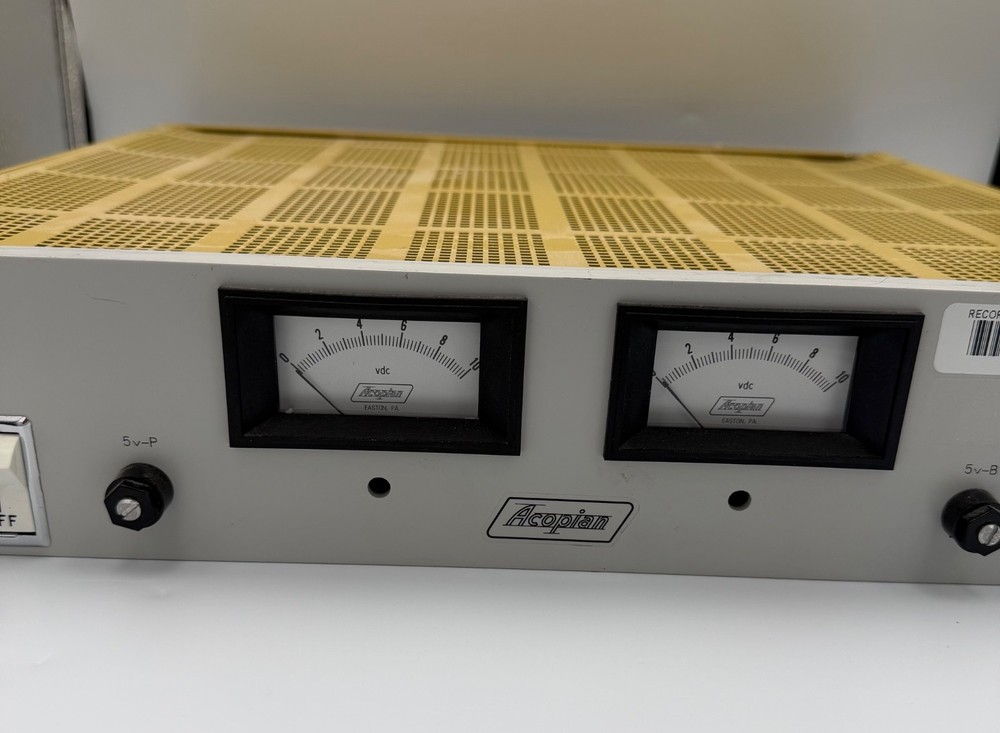 Acopian Power Supply System Untested Model R5N8X