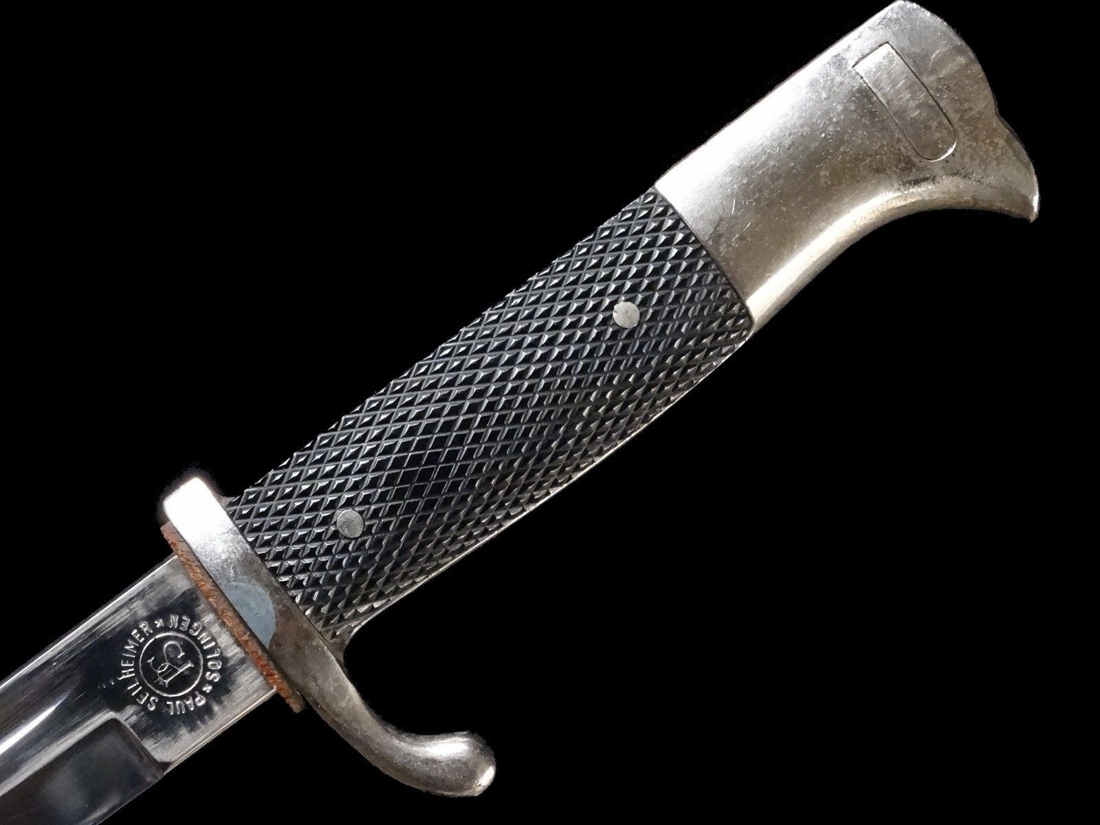 German WW2 Army Dress Carbine Bayonet M1940-Paul Seilheimer/ Solingen w/ Scab.