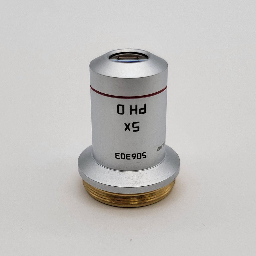 Leica Microscope Objective N Plan 5x Ph0 Phase Contrast 506303