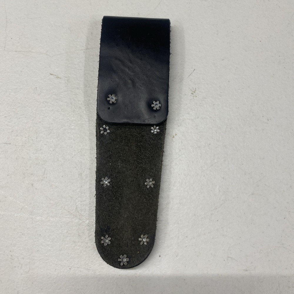 KLEIN TOOLS 5101 Black, Tool Sheath, Leather F4