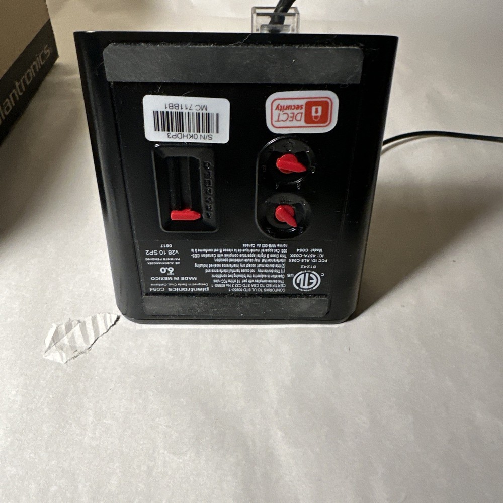 Plantronics CS540 Convertible Wireless Headset System COMPLETE - Box, Manual