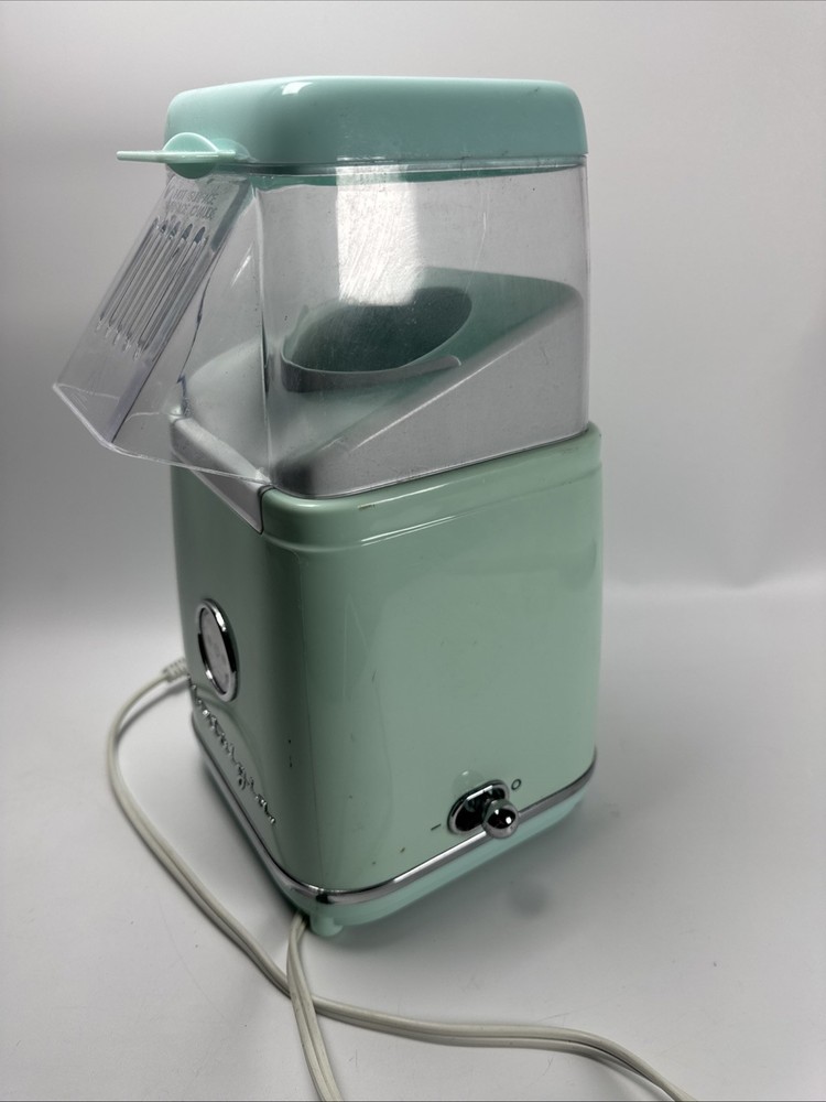 Nostalgia Electrics Hot Air Popcorn Maker Teal