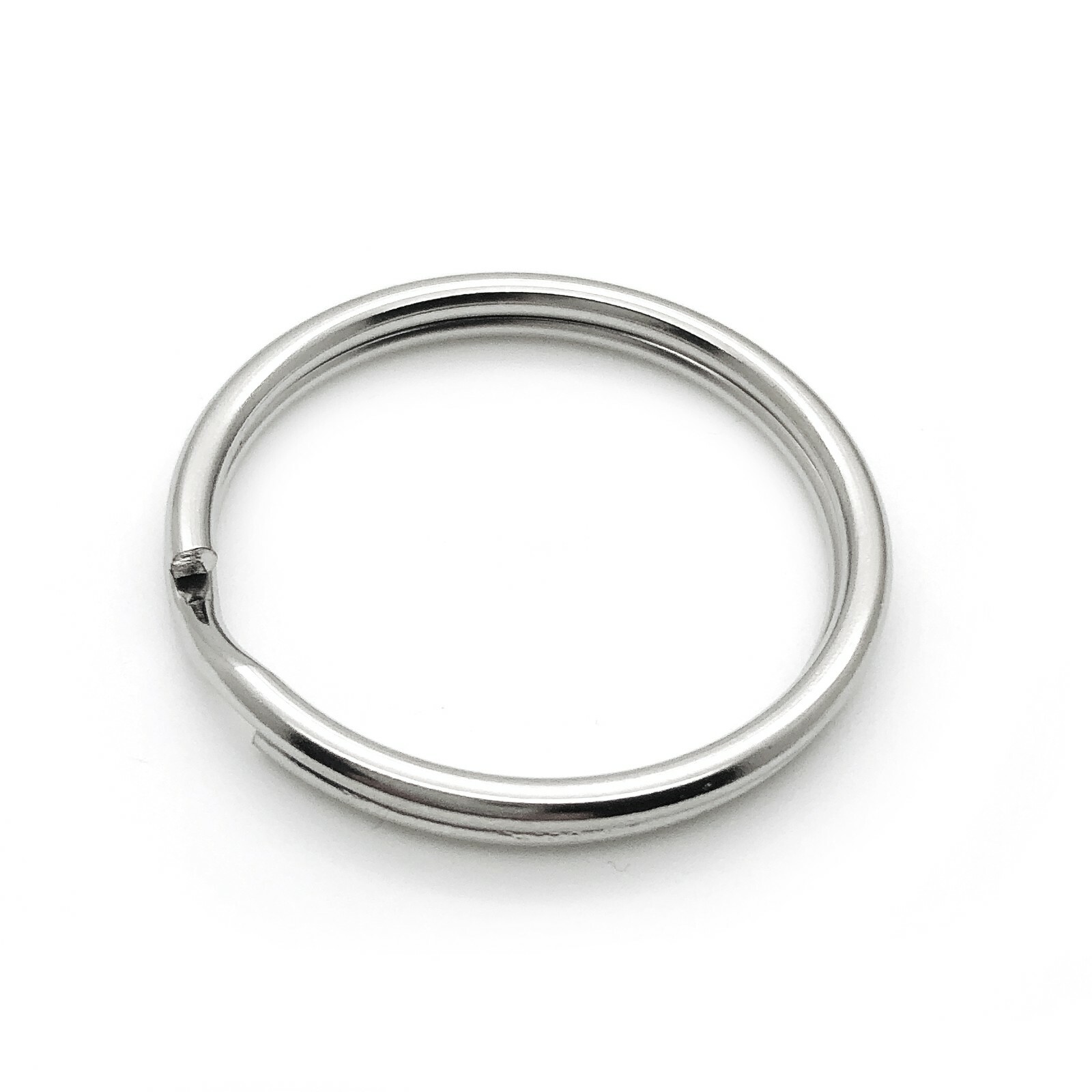 WHOLESALE LOT 1000 KEY RINGS SPLIT RINGS KEYCHAIN 28mm 1-1/8" D FREE SHIPPING