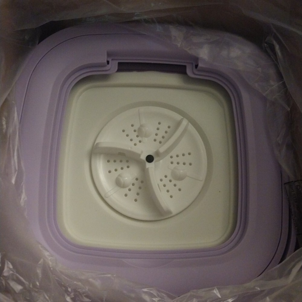 Mini Washing Machine Portable Collapsable Folding Storage Compact RV Dorm Apt