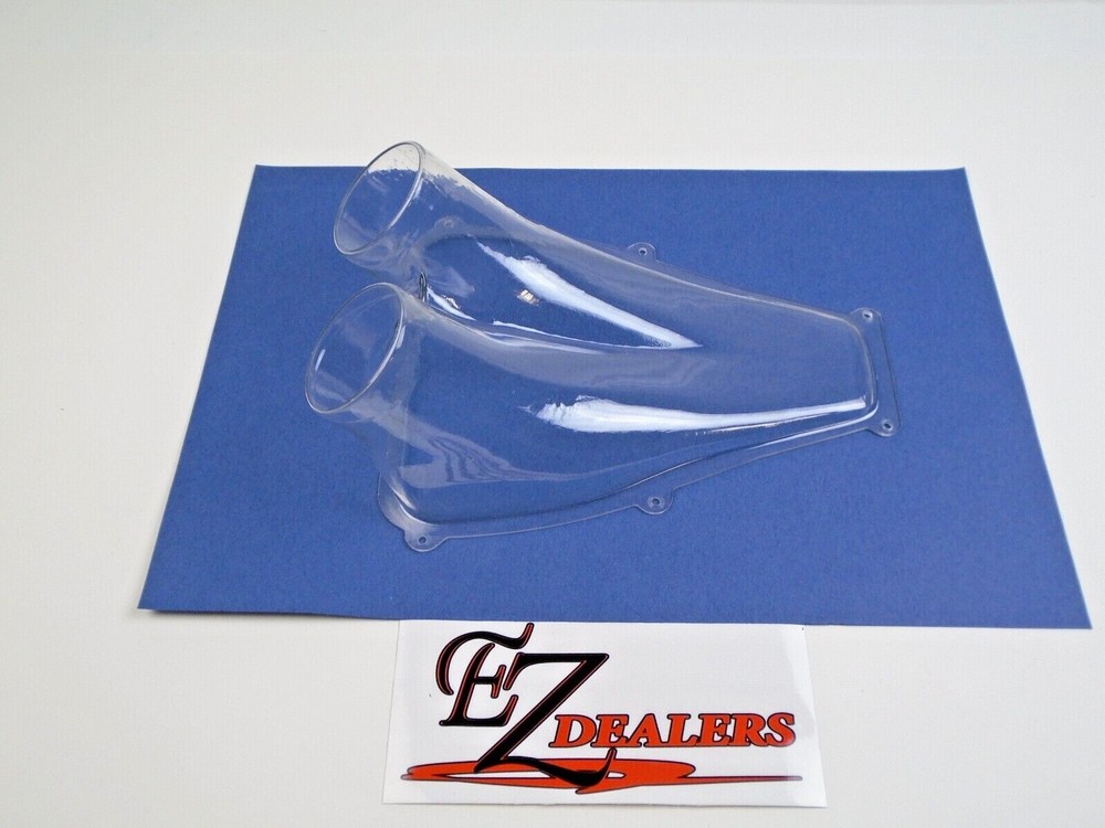 NACA DUCT DUAL OUTLET CLEAR NEW !!!