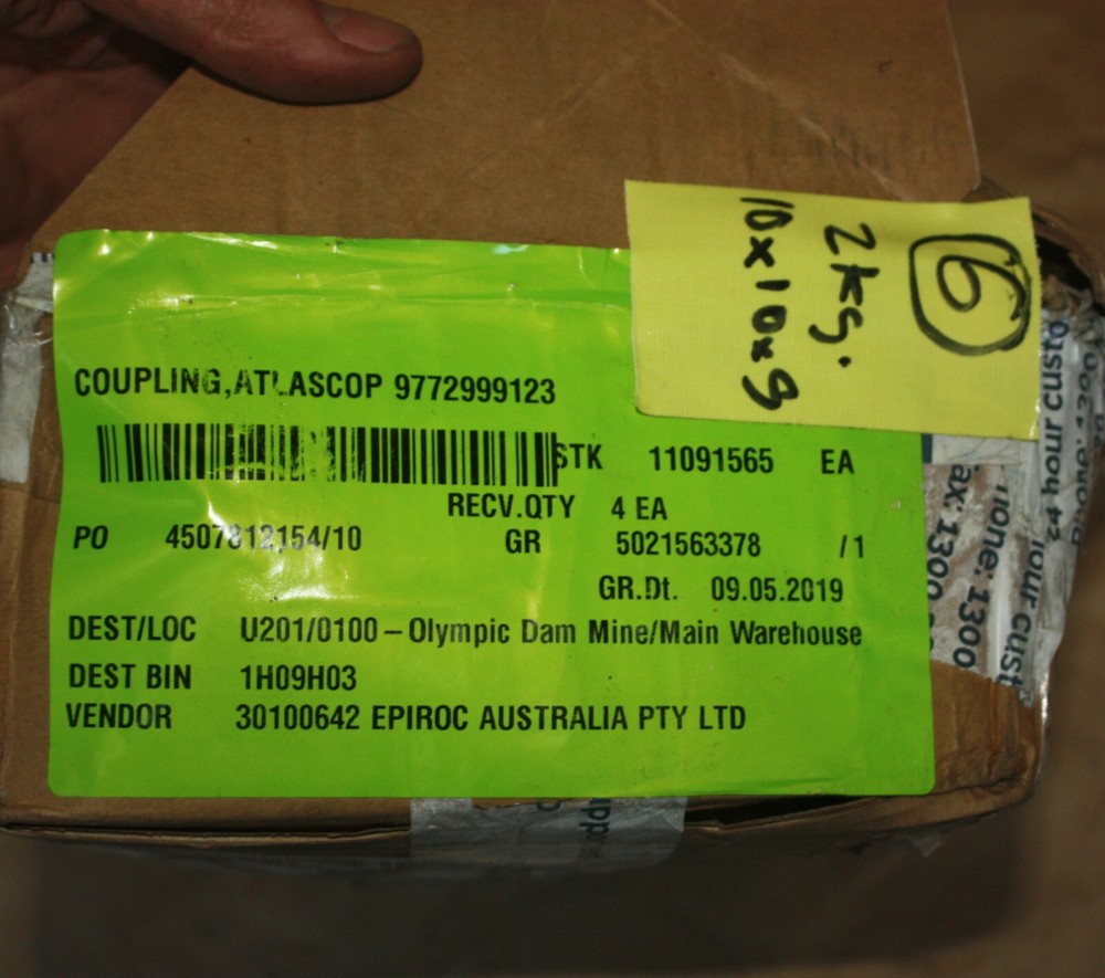 Atlas Copco EPIROC Drill Rig Pump Replacement Part 9772999123 Coupling