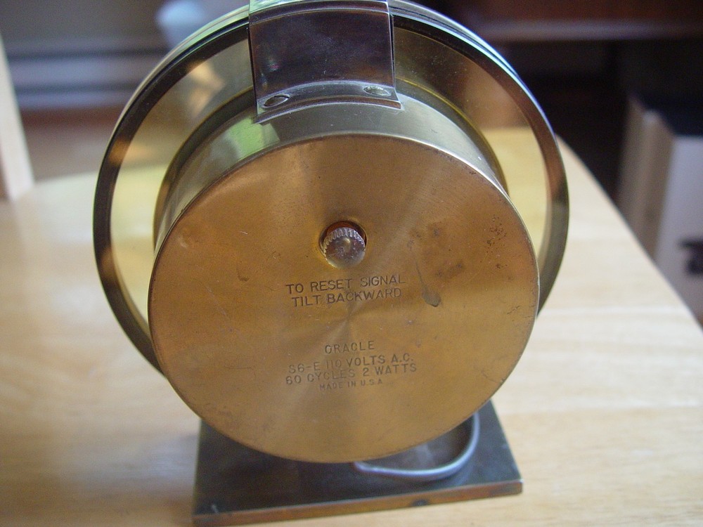 Westclox Oracle S6-E Electric Mantle Clock