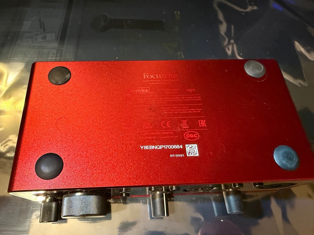 Focusrite Scarlett 2i2 3rd Gen 2X2 USB Audio Interface