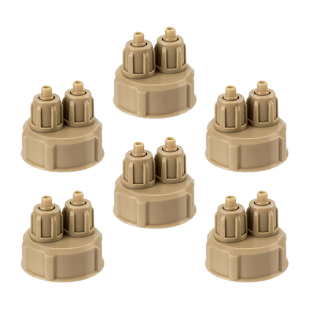 6Pcs Air Diffuser Generator Part DIY Reactor Bottle Cap Covers Self Made