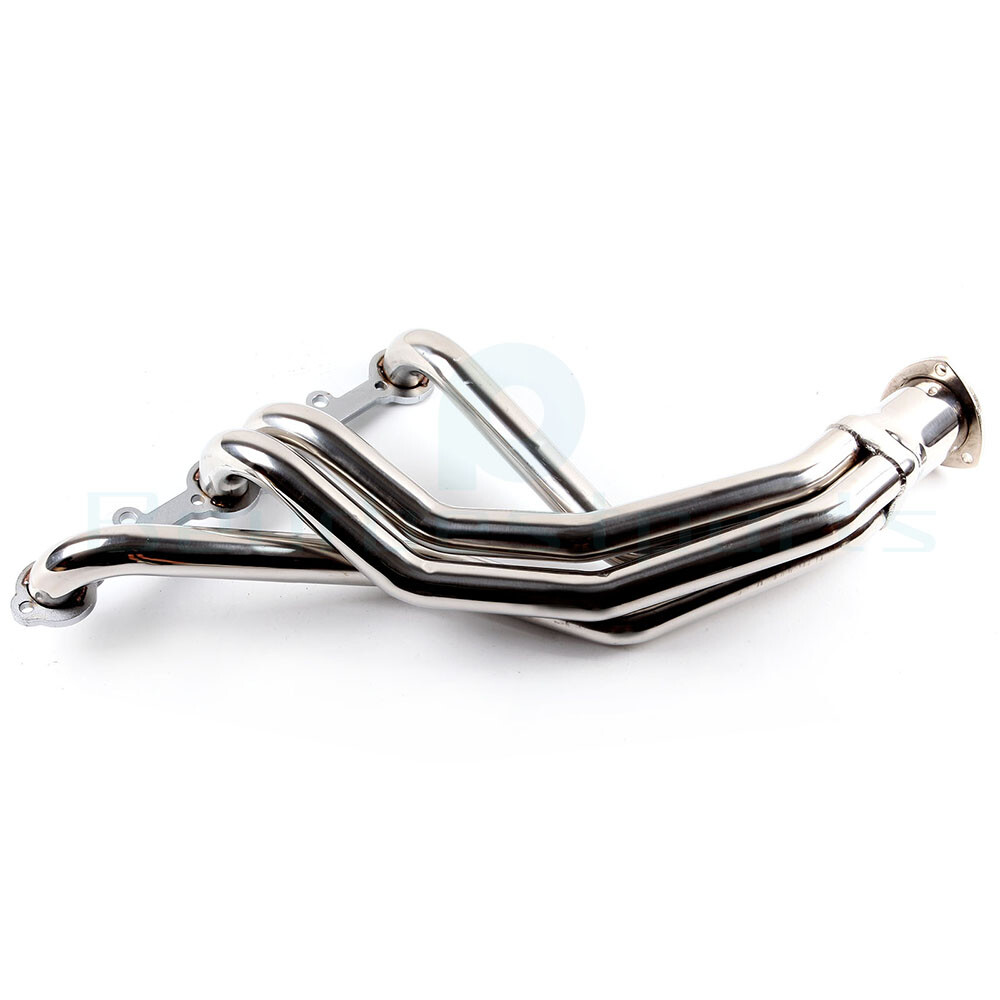 FOR 84-91 GMT C/K 5.0/5.7 STAINLESS RACING MANIFOLD LONG TUBE HEADER/EXHAUST SBC