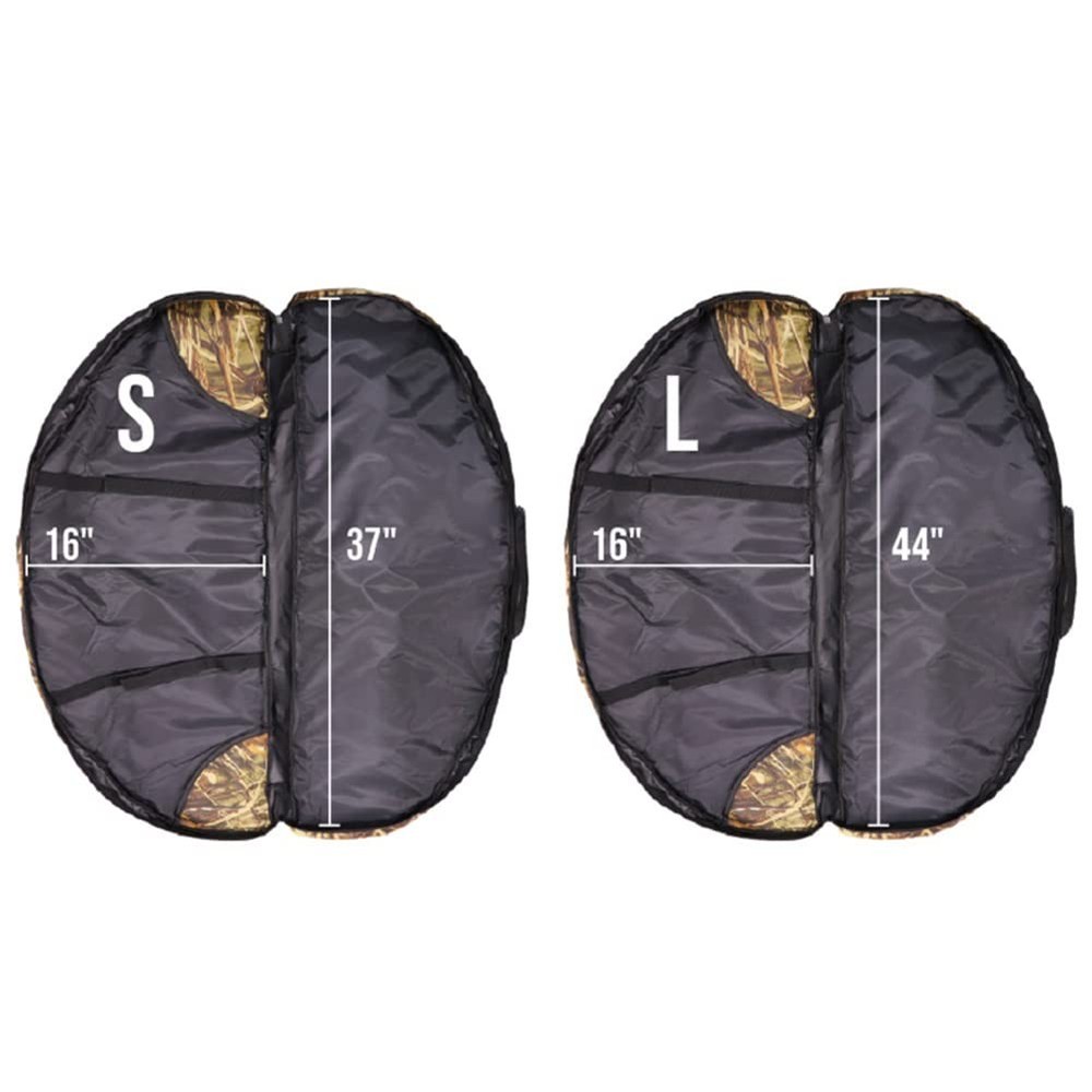 Silfrae Compound Bow Case Soft Bow Padded Case Light-Weight Bow Carry Bag with A