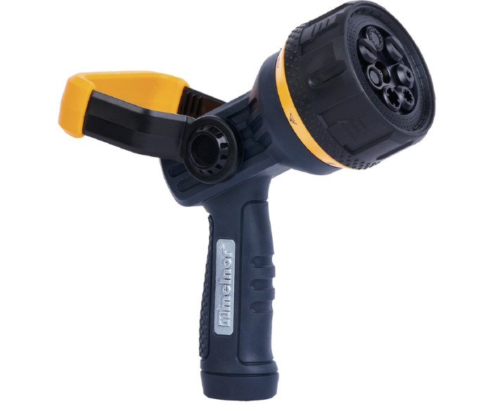 Melnor (90404 ) 7 Pattern Adjustable Metal High-Flow Hose Nozzle