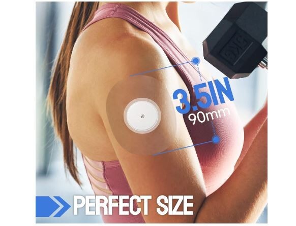 Freestyle Sensor Covers-40 PACK Transparent Sensor Covers Libre 2,3 WATERPROOF