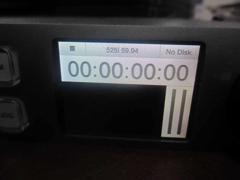 BlackMagicDesign HyperDeck Studio 2 Video Recorder w/ Power Cord