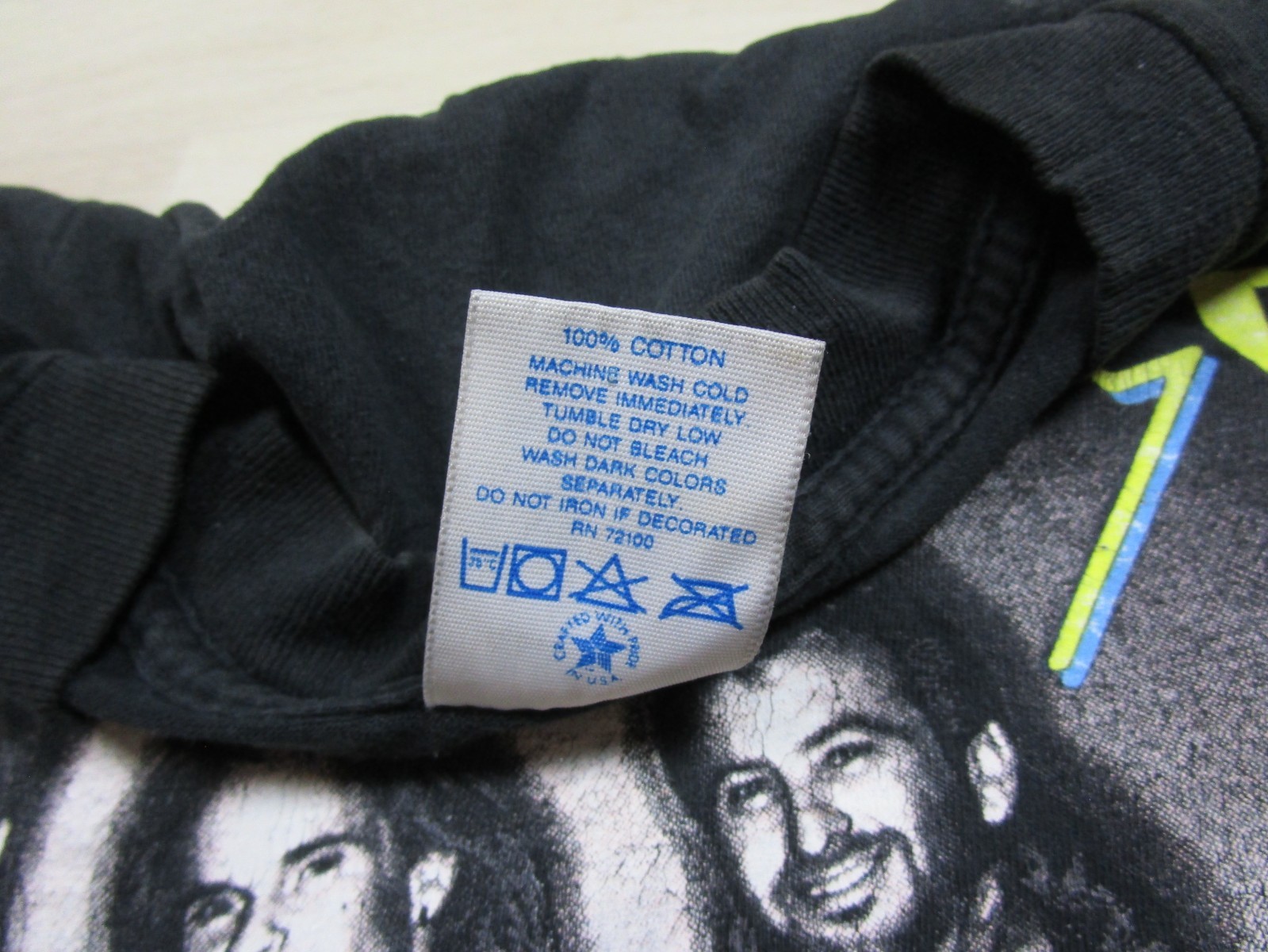 Vintage 1980s Highway 101 Band T Shirt Size (XL) Brockum Distressed Worn 1988