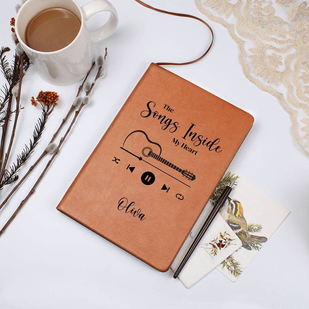 Personalized Guitar Lyric Journal