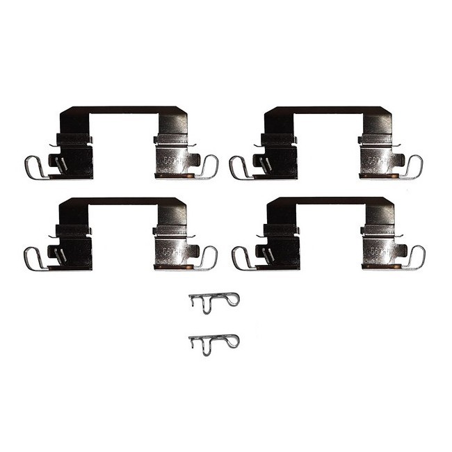 Front Premium Disc Brake Hardware Kit Set Sensor For 2015 2016 2017 Chrysler 200