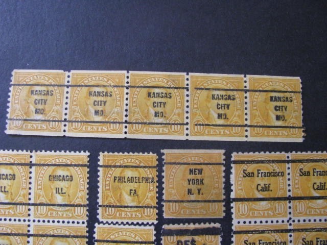 US Stamps Assorted Monroe Issues..Free International Shipping!