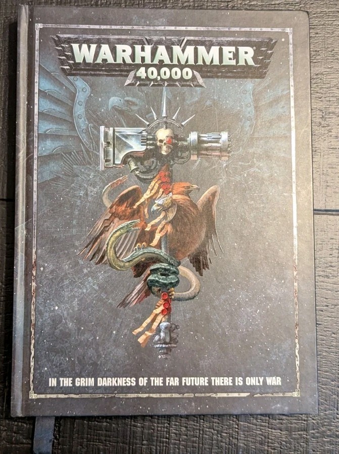 Warhammer 40k Rulebook And Codex Lot