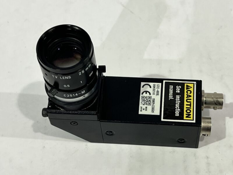 SENTECH STC-400L CAMERA & PENTEX LENS C2514-M