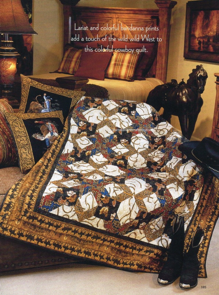 Rodeo Star Quilt Pattern Pieced CT