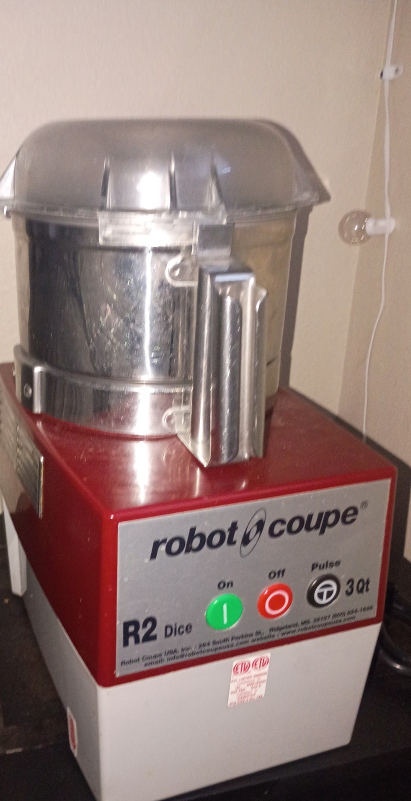 robot coupe r2 commercial food processor