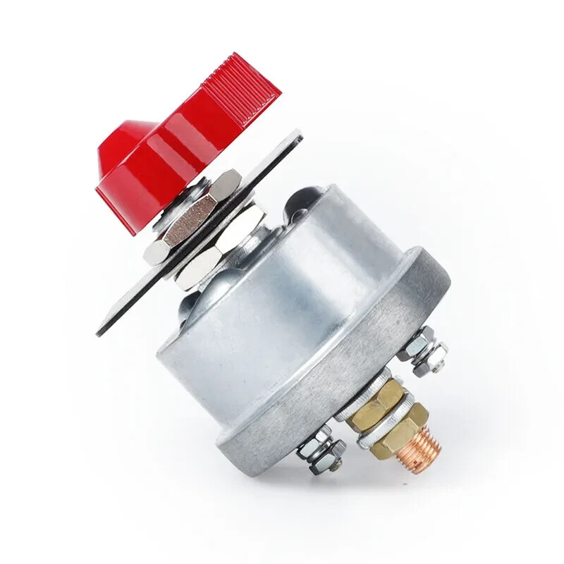 Car Racing Master Battery Disconnect Switch Panel For 4Post Alternator Drag Race