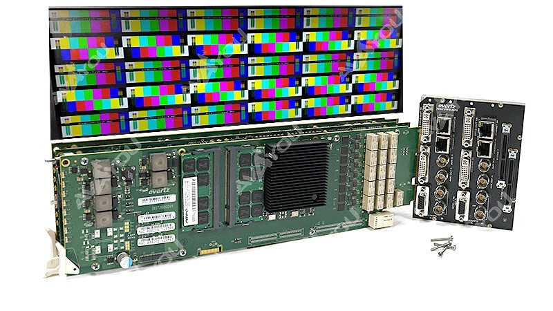 Evertz 7867VIPX-32x2+CSX 3G/HD Image Display Processor Multiviewer XLINK v2.3