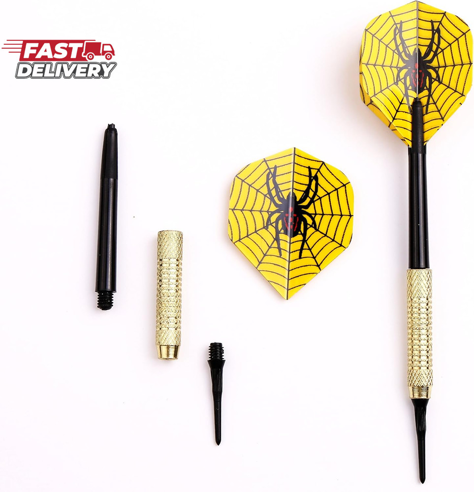Maxmau Soft Tip Darts for Electronic Dartboard Plastic Point Dart with Standard