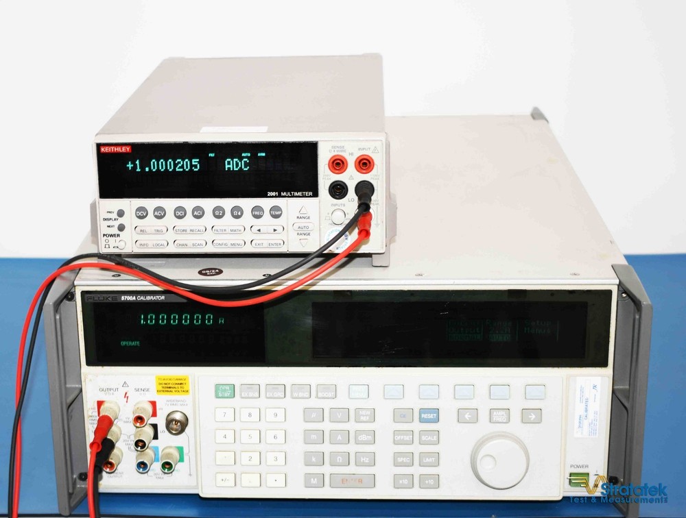 Fluke 5700A Multifunction Calibrator NIST Traceable Calibrated