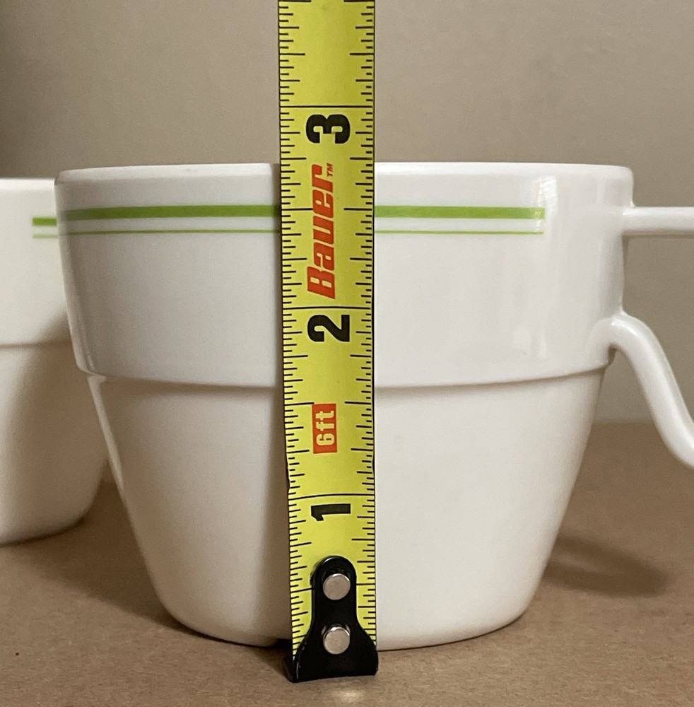 7 Coleman Melamine/Plastic Stacking Camping Cups