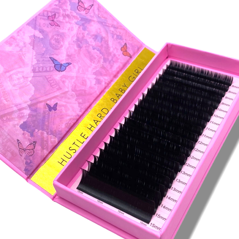 0.05 REGULAR SINGLE LENGTH VOLUME LASH TRAYS