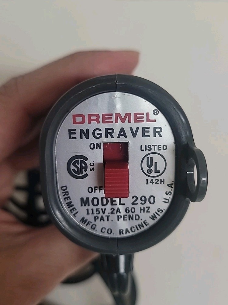 DREMEL MODEL 290 VARIABLE SPEED HANDHELD ELECTRIC ENGRAVER