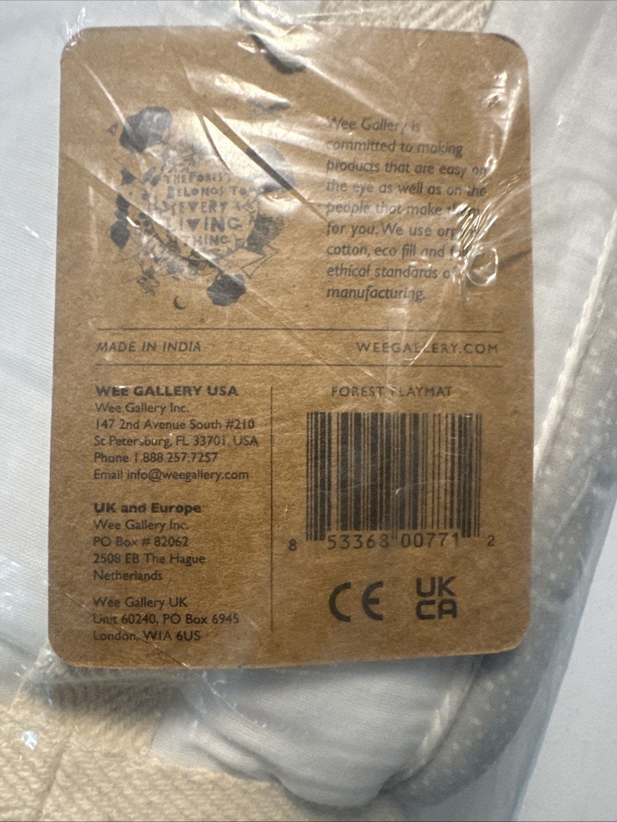 Wee Gallery Forest Playmat