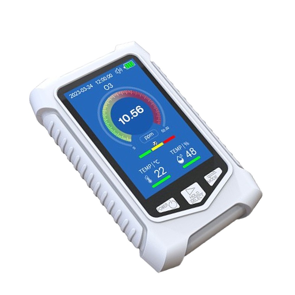 3.5-inch Smart Sensor Ozone Meter TFT LCD Ozone Analyzer O3 Ozone Detector New.