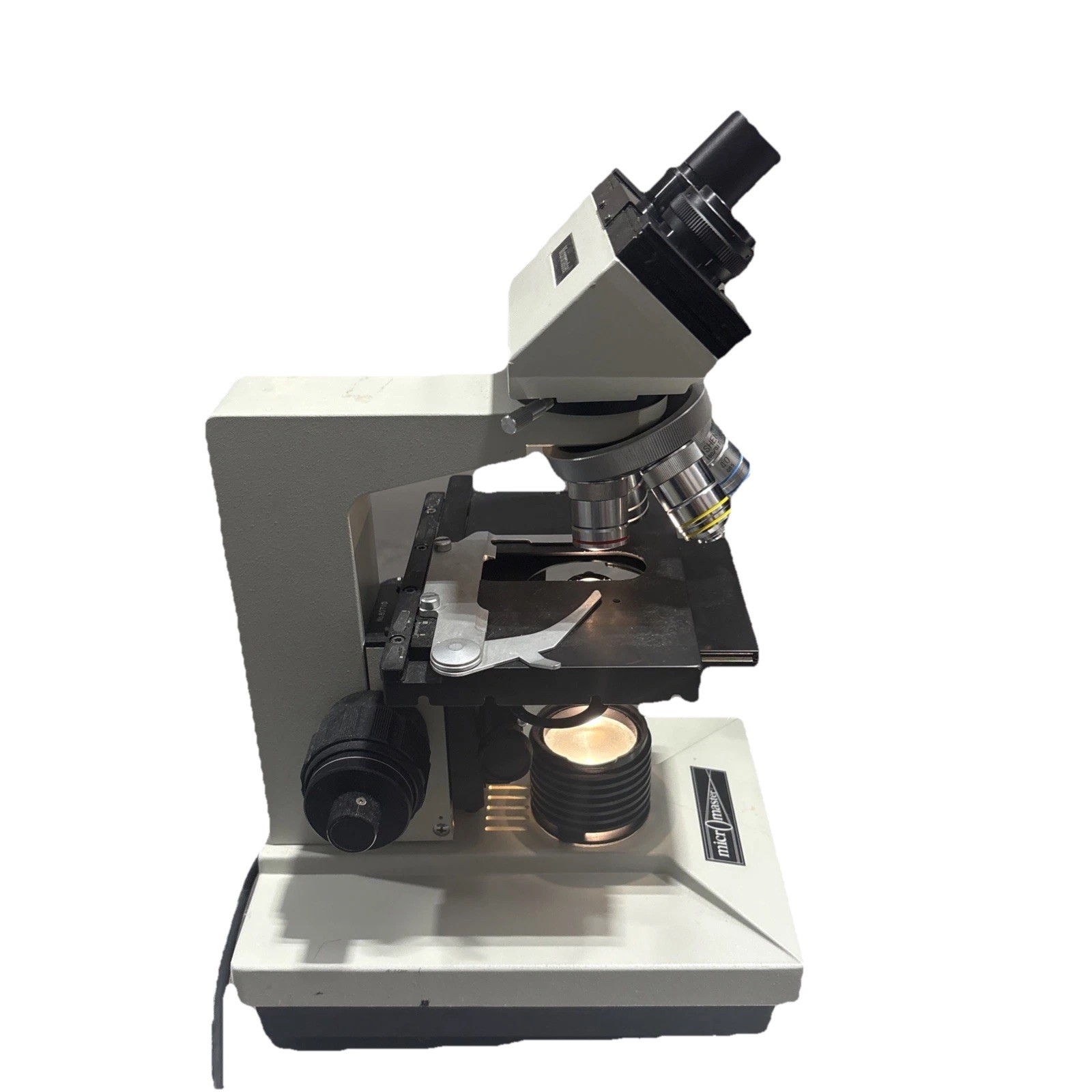 Phase Contrast Microscope Fisher Micromaster Microscope Model CK