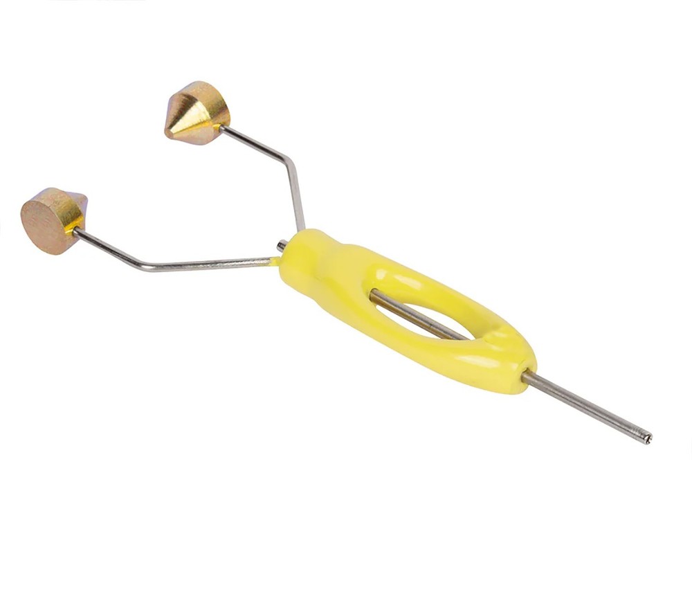 Fly Tying Tool Ceramic Lined ERGO Yellow Bobbin Holder