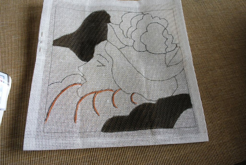 Studio 2, Ltd. Needlepoint Kit Victorian Lady VC23 opened 1992