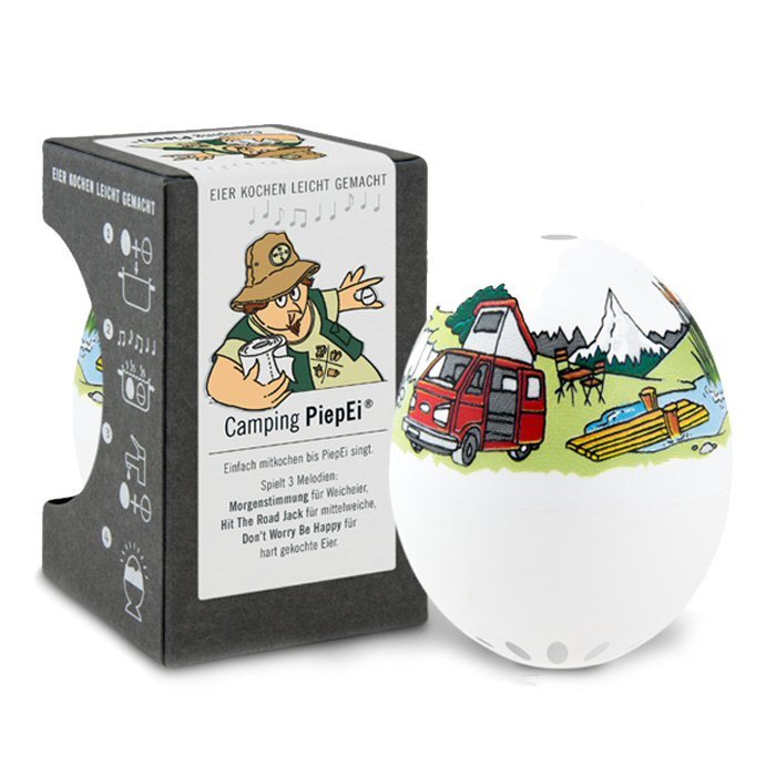 BrainStream BeepEgg Musical / Singing Floating Egg Timer - Travel / Camping