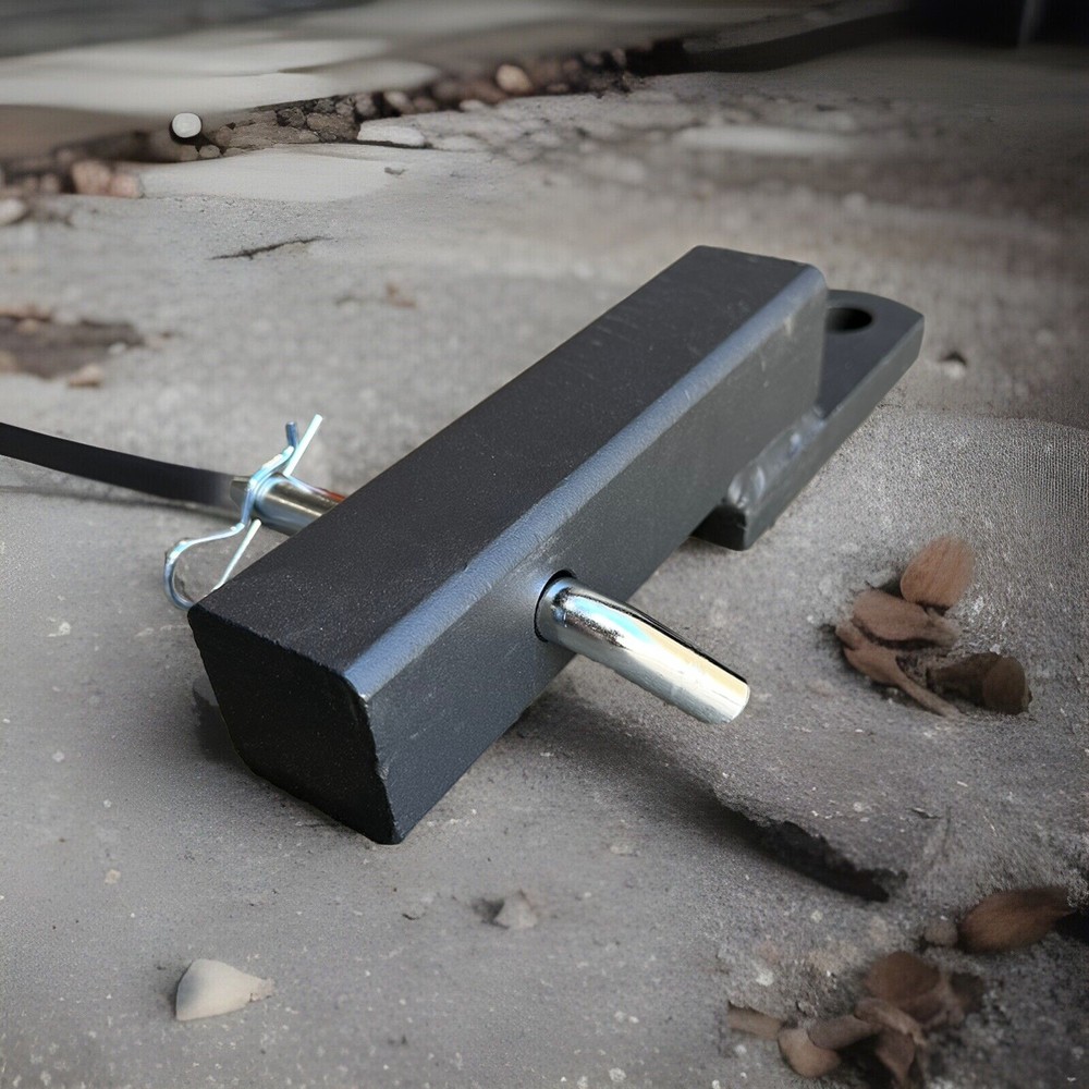 2” Solid Shank Receiver Tow Hitch Draw Bar Hitch Ball Mount / 1" Drop Hitch