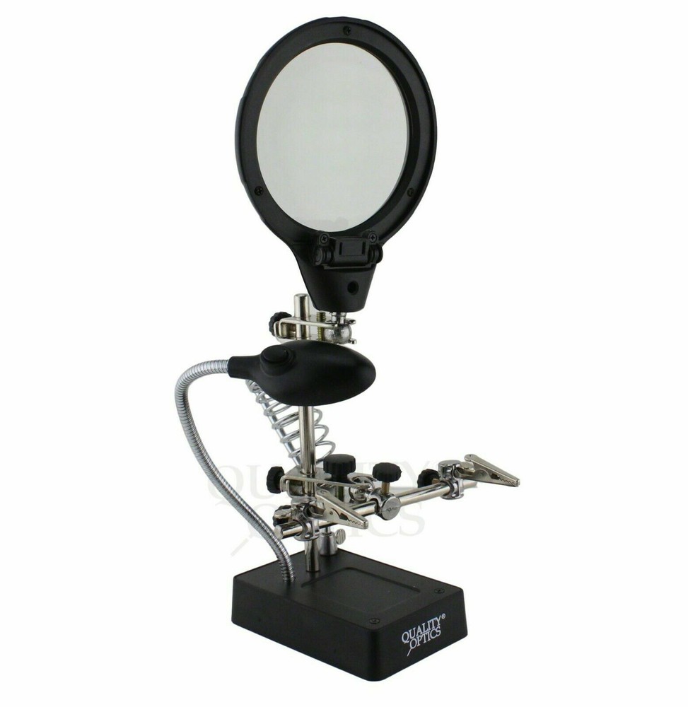 Quality Optics Dual-Power Multi-Purpose Helping Hands Station