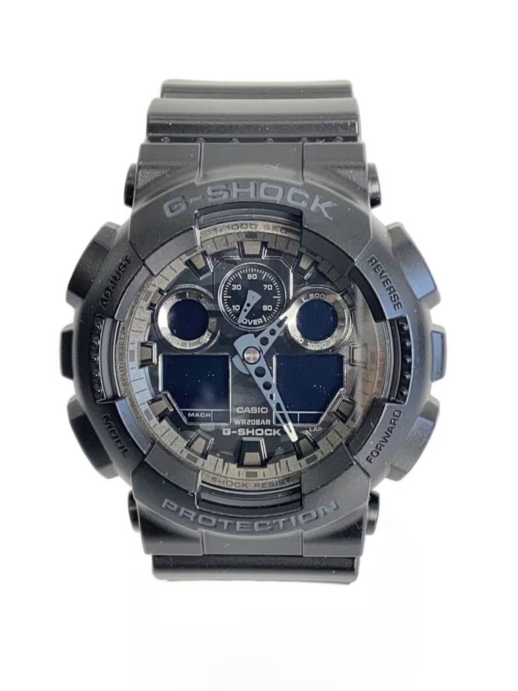 CASIO Quartz Watch Digital Analog BLK BLK GA 100CF