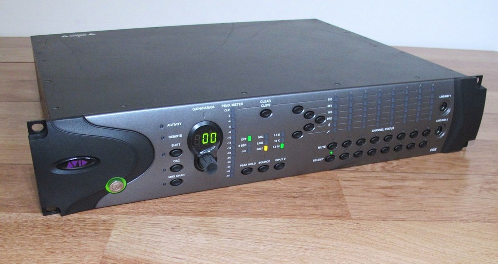 Avid PRE for Pro Tools Model MP008 - 8 Channel Mic Pre - Gray Version